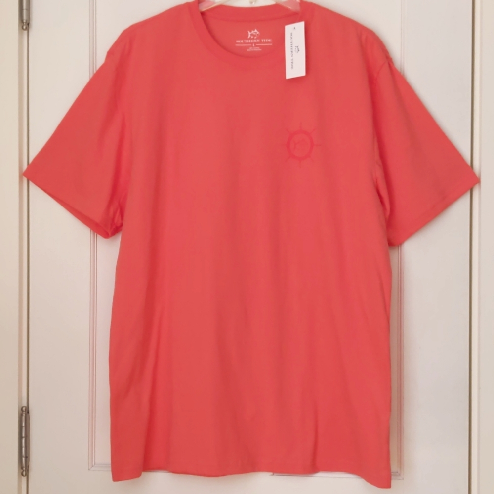 Men's L Southern Tide Compass Tee